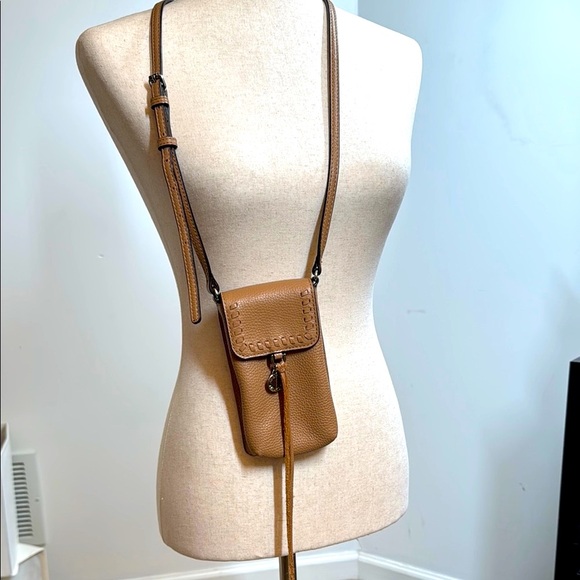 Rebecca Minkoff Brown Leather Crossbody Bag with Adjustable Strap - Picture 1 of 10